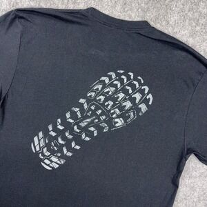 Altra Running Shoes T Shirt Mens Large Black Lone Peak 9 Legendary Promo Tee